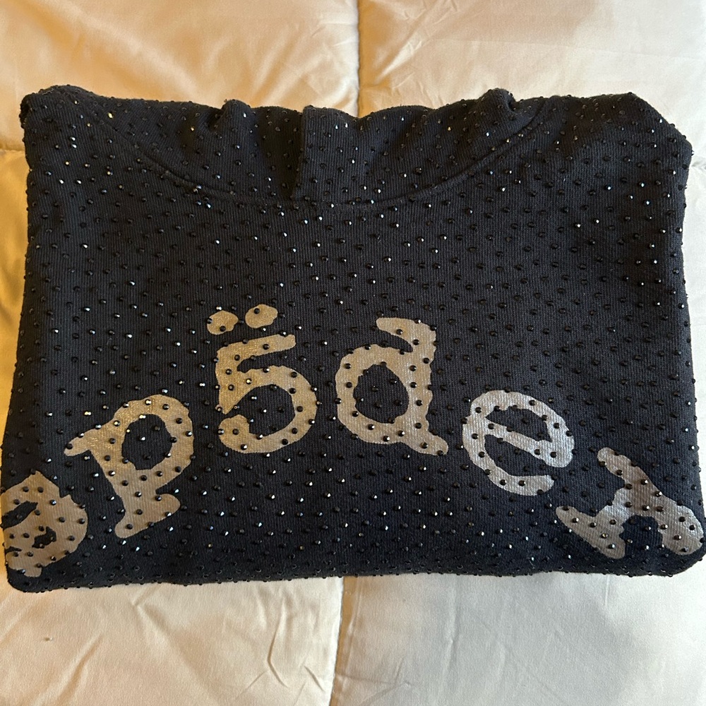 Sp5der Worldwide VVS Hoodie Black